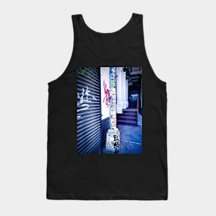 Street Graffiti Pop Art Stickers NYC Tank Top